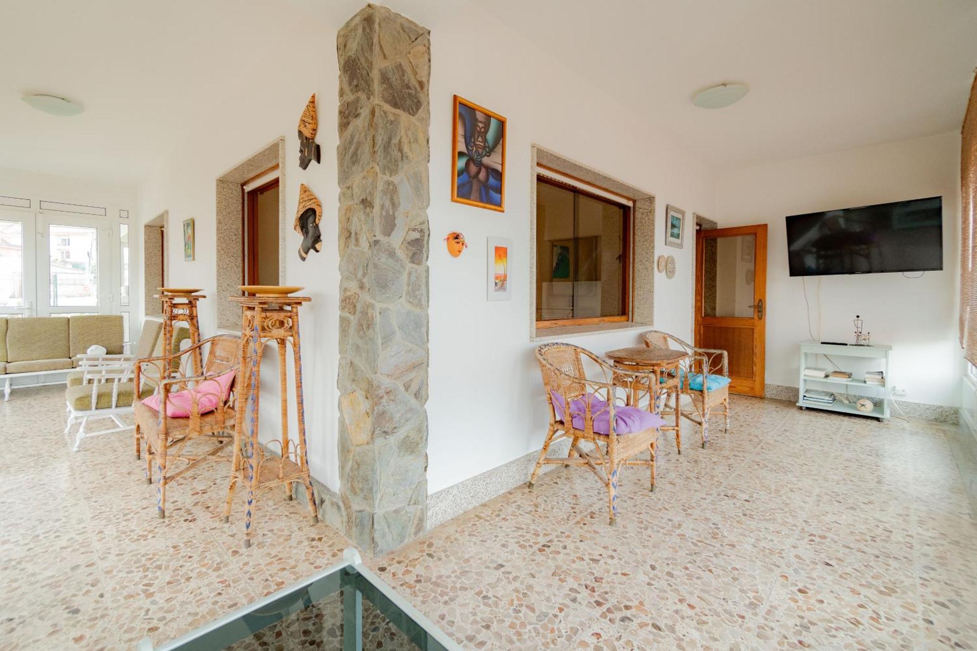 Chalet Areo Do Rio - Playa De Razo ภายนอก รูปภาพ